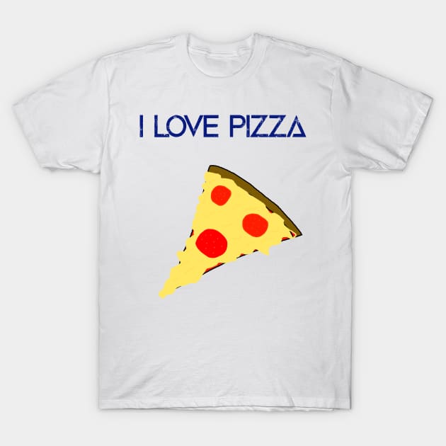 WhyVxnom I Love Pizza Merch T-Shirt by WhyVxnom